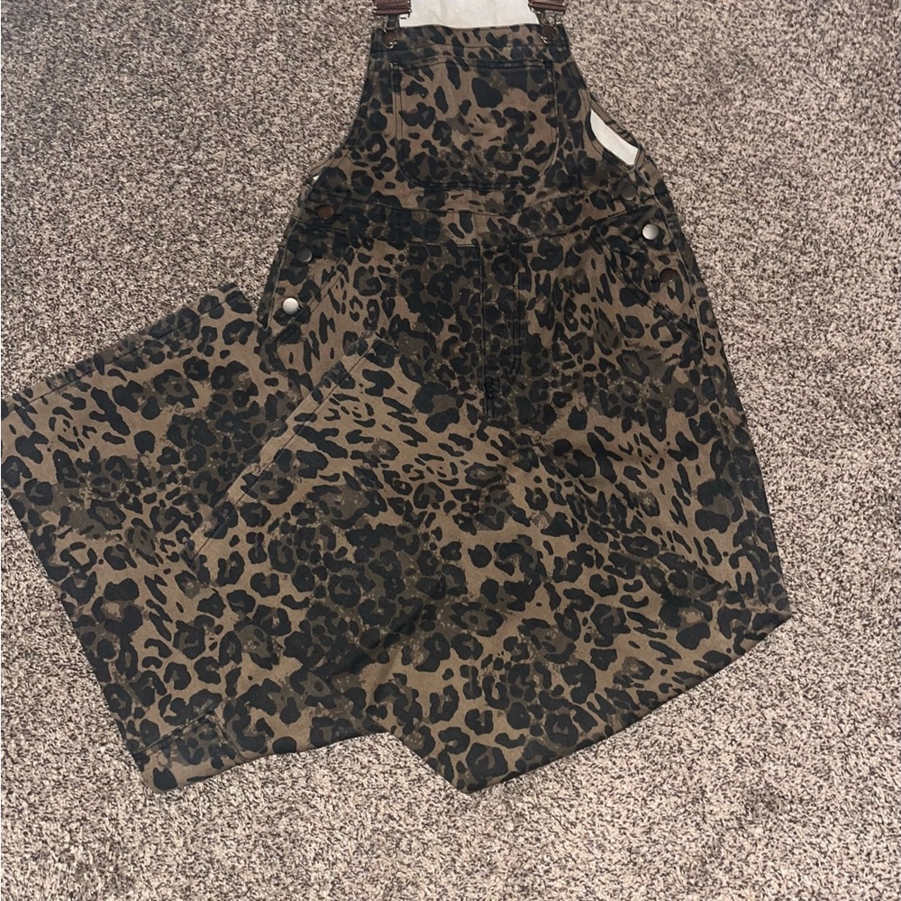 Cider Animal Print Jumpsuit